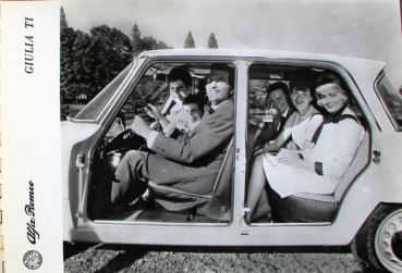 Preview: Alfa Romeo Giulia TS 1965 Werks-Fotomappe (11292)