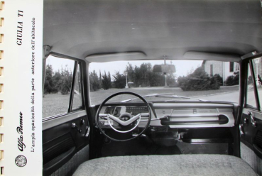 Alfa Romeo Giulia TS 1965 Werks-Fotomappe (11292)