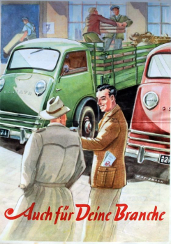 Goliath GV 800 Modellprogramm 1953 Automobilprospekt (11266)