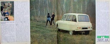 Preview: Citroen Ami 6 Break Modellprogramm 1964 Automobilprospekt (11269)