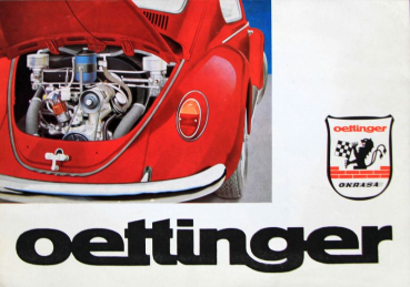 Volkswagen Käfer Oettinger Okrasa Tuning 1967 Automobilprospekt (11299)