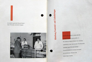 Preview: Borgward Modellprogramm 1956 "In guten Händen..." Automobilprospekt (11303)