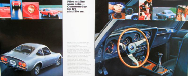 Preview: Opel GT Modellprogramm 1969 "Geboren um ihr Herz zu erobern" Automobilprospekt (11300)