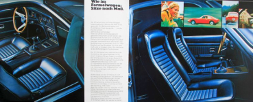 Preview: Opel GT Modellprogramm 1969 "Geboren um ihr Herz zu erobern" Automobilprospekt (11300)