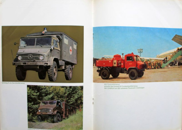 Preview: Unimog S Modellprogramm 1971 Lastwagenprospekt (11305)