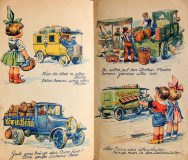 Preview: Löwenthal Kaufhaus "Auto" Kinder-Werbeprospekt (11315)