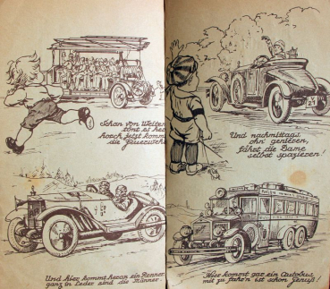 Preview: Löwenthal Kaufhaus "Auto" Kinder-Werbeprospekt (11315)