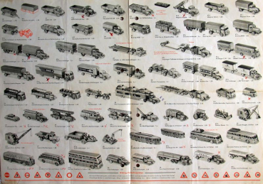Preview: Wiking Modellprogramm Frühjahr 1962 Spielzeugprospekt (11313)