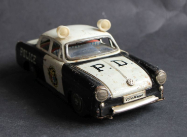 Ichiko Volkswagen 1500 Polizei 1963 Blechmodell mit Friktionsantrieb (11317)