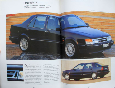 Preview: Saab 9000 Modellprogramm 1991 Automobilprospekt (11311)