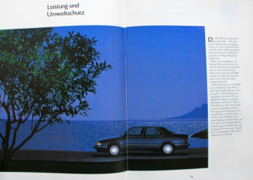 Preview: Saab 9000 Modellprogramm 1991 Automobilprospekt (11311)