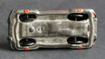 Preview: Huki Kienberger Volkswagen Käfer 1949 US-Zone Blechmodell mit Friktionsantrieb (11317)