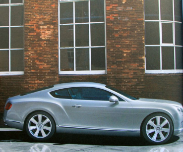 Bentley Continental GT Modellprogramm 2011 Automobilprospekt-Mappe (11330)