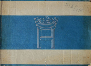 Horch 8 Sonderausführungen Modellprogramm 1930 Automobilprospekt (11334)