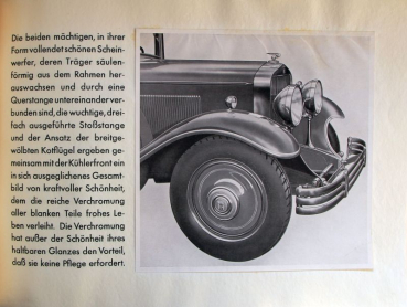 Preview: Horch 8 Sonderausführungen Modellprogramm 1930 Automobilprospekt (11334)