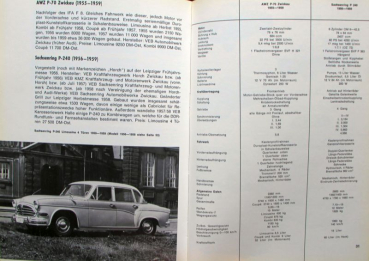 Preview: Oswald "Kraftfahrzeuge der DDR" Ostdeutsche Fahrzeug-Historie 1975 (11421)