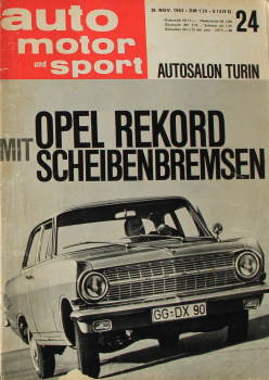 "Auto, Motor & Sport" Auto-Magazin 1963 (0702)