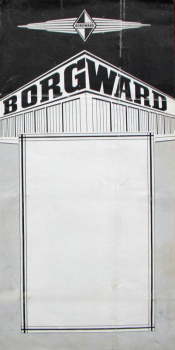 Borgward Modelprogram 1953 "Borgward bietet" Carbrochure (10053)