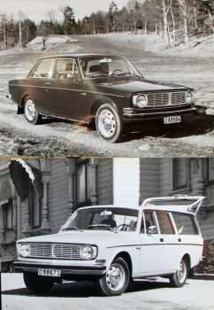 Preview: Volvo Modellprogramm 1972 sechzehn original Werksfotos (11451)