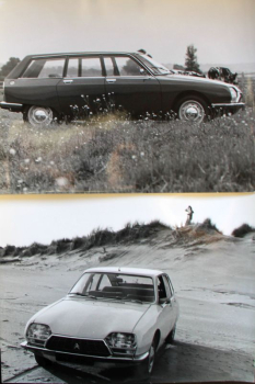 Preview: Citroen GS Modellprogramm 1972 neun original Werksfotos (11449)