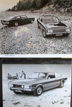 Preview: Ford Consul Modellprogramm 1972 sechs Original-Werksfotos (11443)