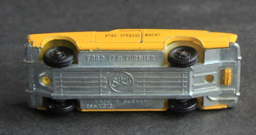 Preview: Siku Ford Taunus 17 M Turnier "ADAC-Straßenwacht" V313 Metallmodell 1970 (11456)