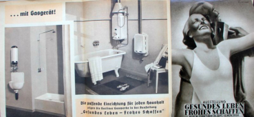 Preview: GasAG "Die Hausfrau von heute" Werbezeitschrift sechs Boiler-Ausgaben 1938-40 (11459)