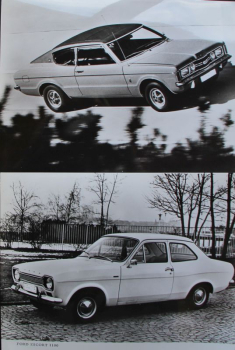 Preview: Ford Europa Modellprogramm 1972 sechs Werksfotos (11463)