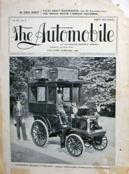 "The Automobile" Automobil-Zeitschrift Journal 1901 (11473)