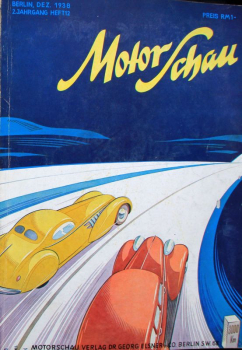 "Motor Schau" Automobil-Magazin 1938 (11478)