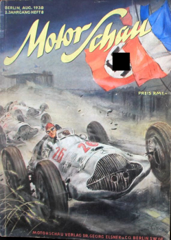 "Motor Schau" Automobil-Magazin 1938 Hans Liska (11479)