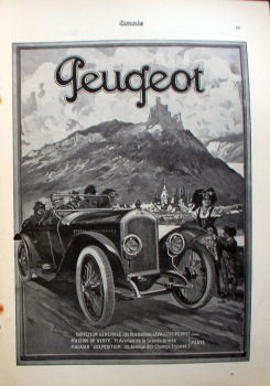 Preview: "Omnia Revue Automobile" Automobil-Zeitschrift  Baudry de Saunier 1921 (11476)