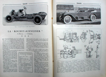 "Omnia Revue Automobile" Automobil-Zeitschrift  Baudry de Saunier 1921 (11476)