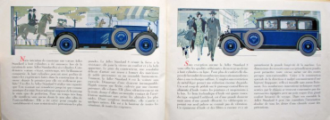 Preview: Adler Standard 8 Modellprogramm 1928 Automobilprospekt (11484)