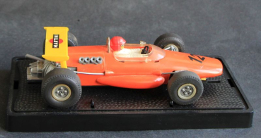 Preview: Stabo-Car Lola T 100 Martini Rennwagen 1968 Rennbahnmodell mit Motor in Originalbox (11487)
