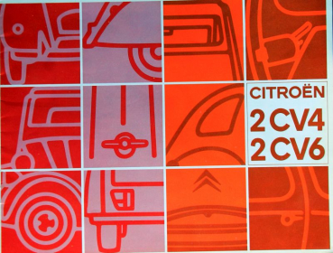 Citroen 2 CV 4 Modellprogramm 1970 Automobilprospekt (11493)