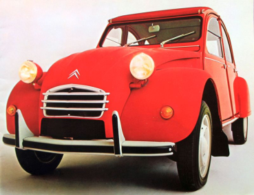 Preview: Citroen 2 CV 4 Modellprogramm 1970 Automobilprospekt (11493)