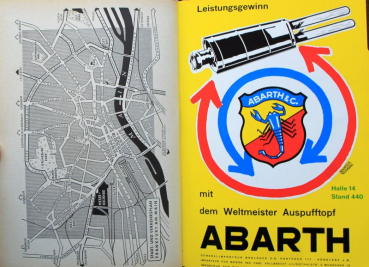 "Internationale Automobilausstellung" 1959 Automobil-Ausstellungskatalog Frankfurt (11491)