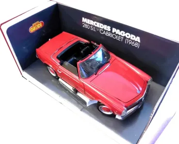 Techno Giodi Mercedes-Benz 280 SL Cabriolet 1968 Metallmodell in Originalbox (11497)