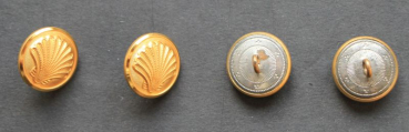 Preview: Shell Gasstation-Attent Uniform-Button 1958 Gold with Logo (8342)