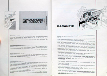 Preview: Alfa Romeo Giulia Super 1970 Betriebsanleitung (11496)