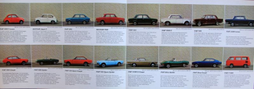 Preview: Fiat Modellprogramm 1967 "Jede Größe, jede Leistung" Automobilprospekt (11516)