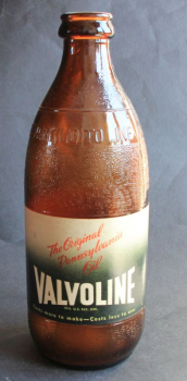 Valvoline Pennsylvania Oil Glasflasche 1936 one Quart (11524)