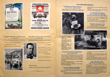 Preview: Mercedes-Benz Erfolge 1938/39 Motorsportprospekt (11549)