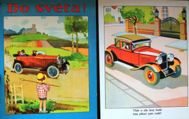 Preview: Fastr "Do sveta!" Automobil-Kinderbuch 1930 (11545)