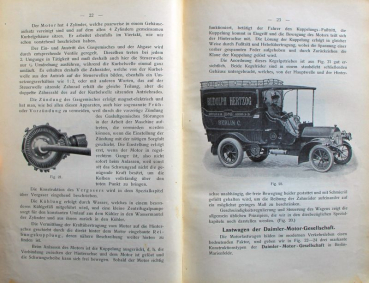 Preview: Häntzschel-Clairmont "Praxis des Kraftwagen Baues" Fahrzeugtechnik 1910 (11543)