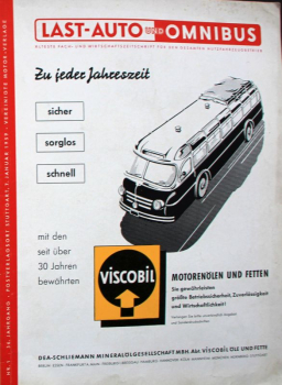 "Last-Auto Omnibus" Transport-Zeitschrift 1959 (11615)