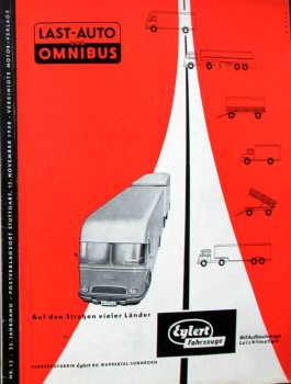 "Last-Auto Omnibus" Transport-Zeitschrift 1958 (11613)
