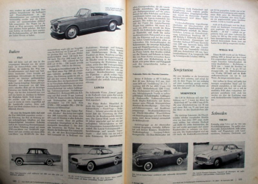Preview: "Auto-Markt" Vogel Auto-Zeitschrift 1959 zwei Ausgaben (11577)