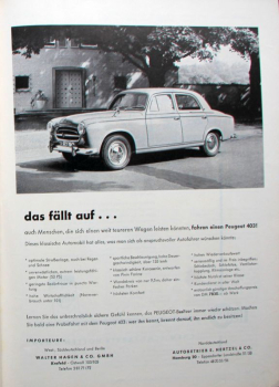 Preview: "Auto-Markt" Vogel Auto-Zeitschrift 1959 zwei Ausgaben (11577)